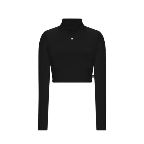 CROP TOP NEGRO LUMI MONASTERY
